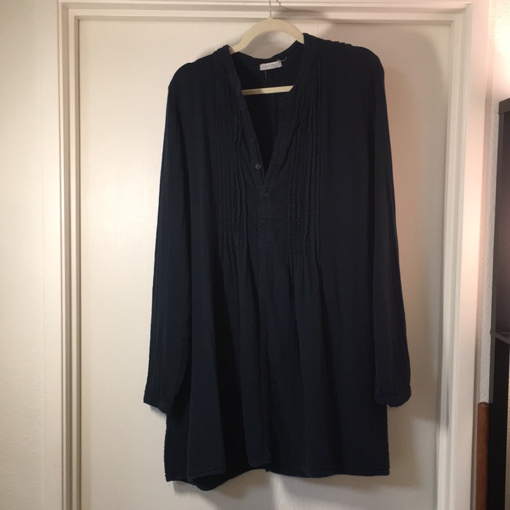 Navy blue Free People by CP Shades tunic